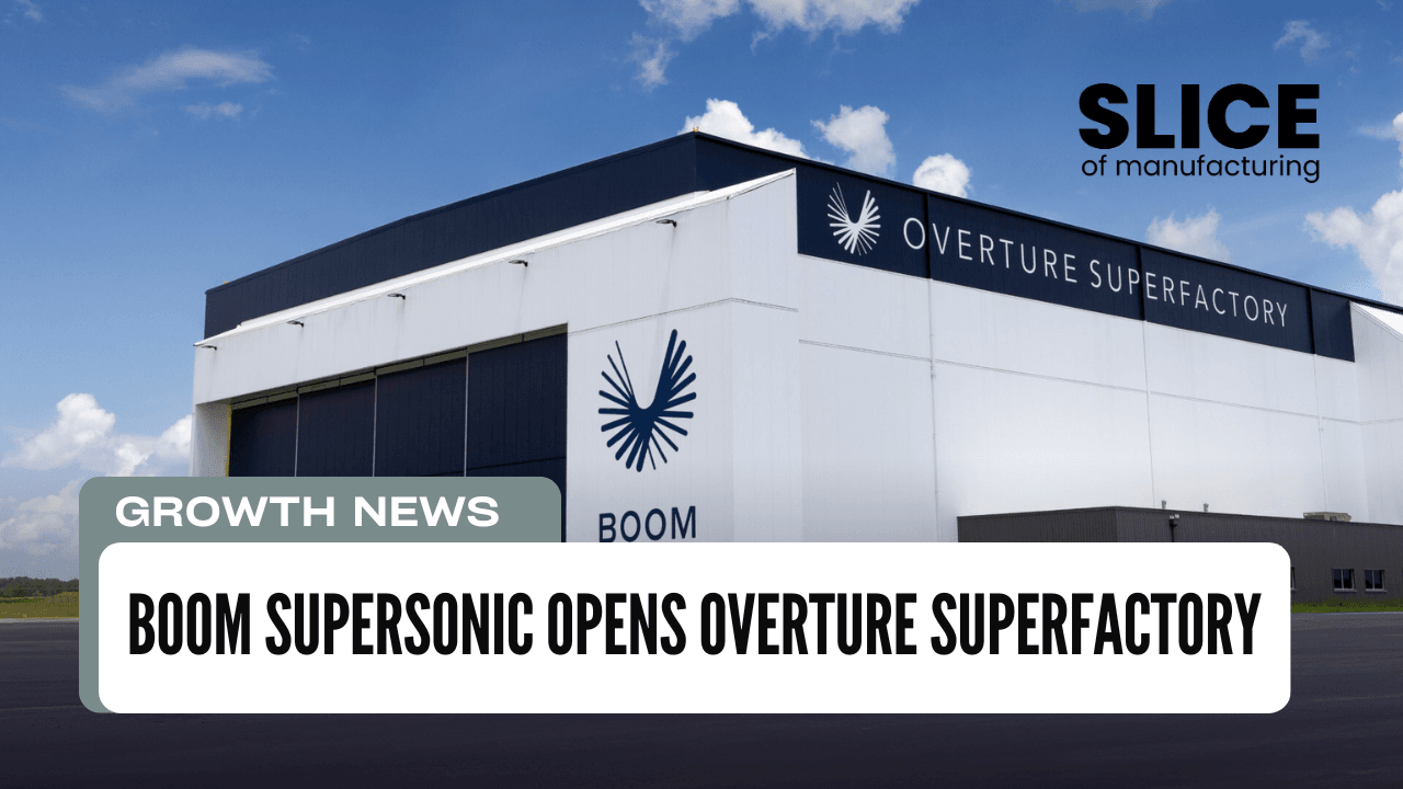 Boom Supersonic Opens Overture Superfactory