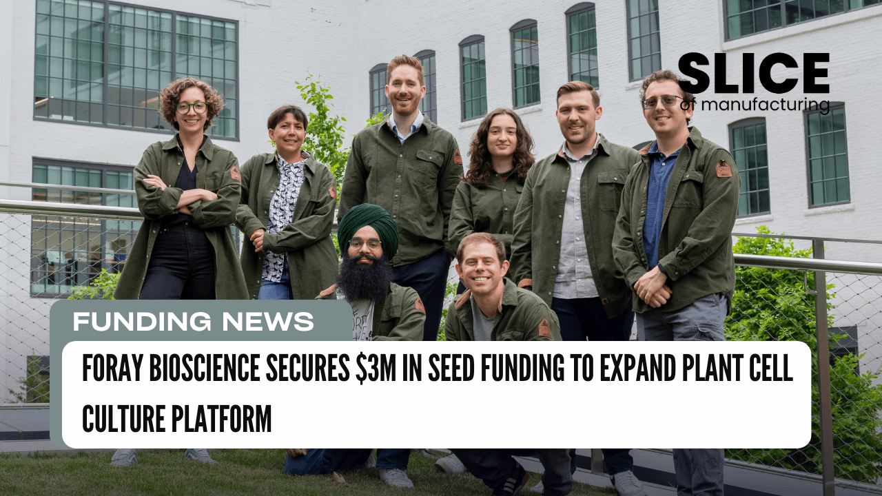 Foray Bioscience Secures $3M in Seed Funding to Expand Plant Cell Culture Platform